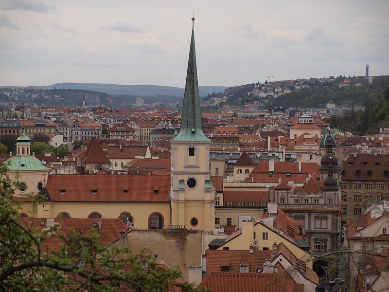 Prague vue du château