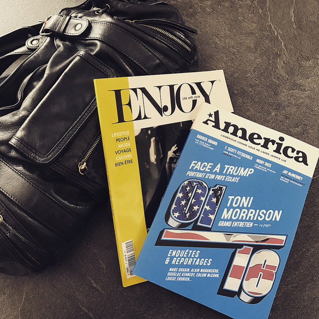 Nouveaux magazines : America et Enjoy life with style