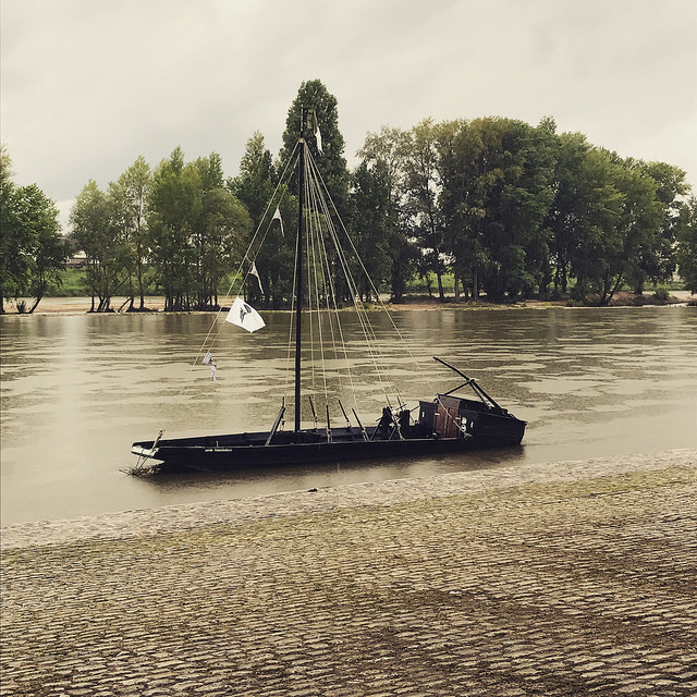 Loire sous la pluie