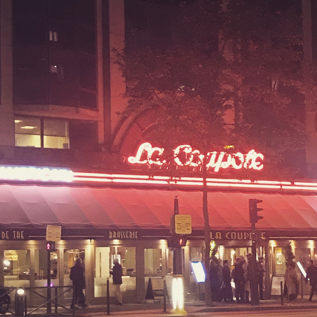 Montparnasse by night - La Coupole