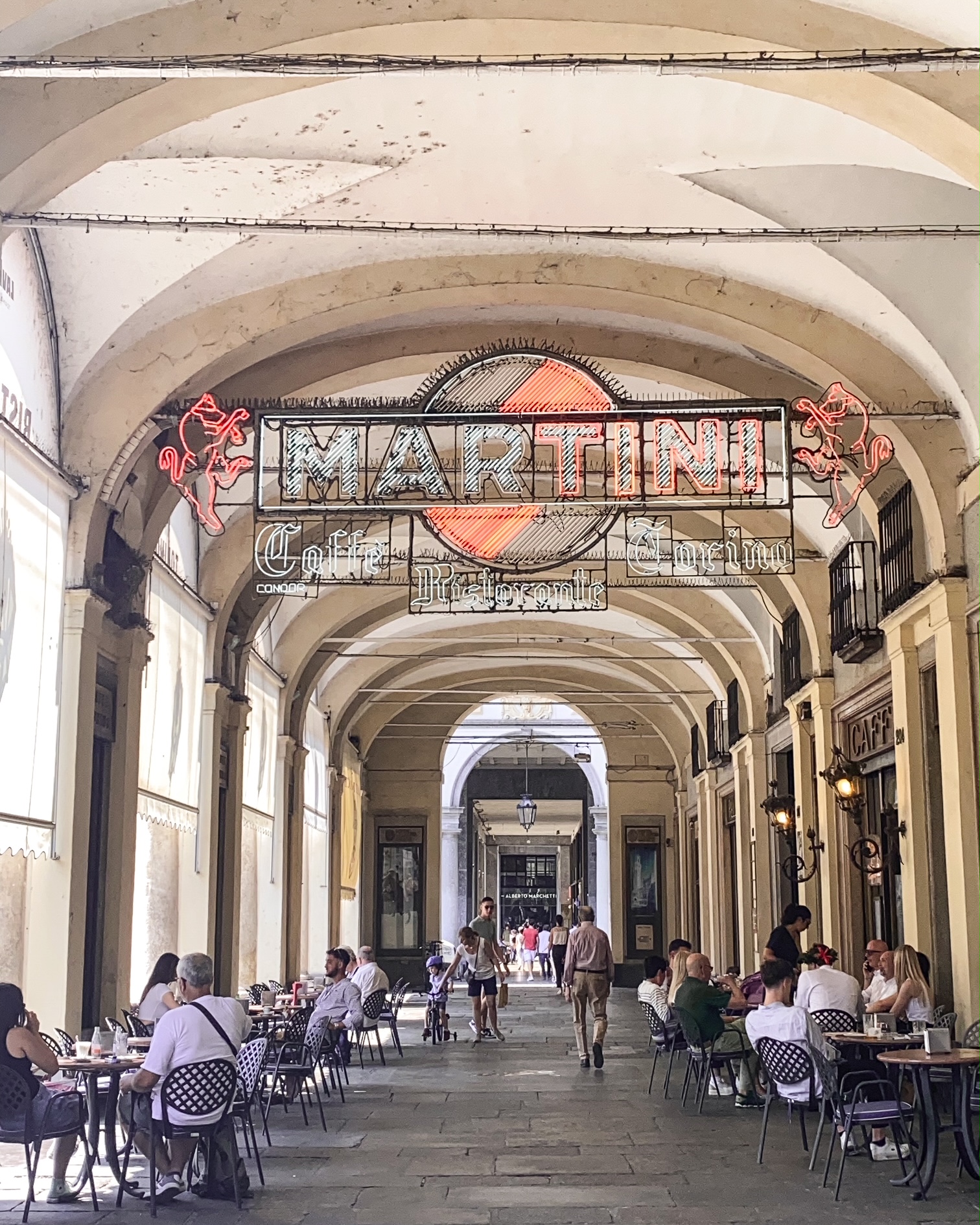 Piazza San Carlo (arcades)