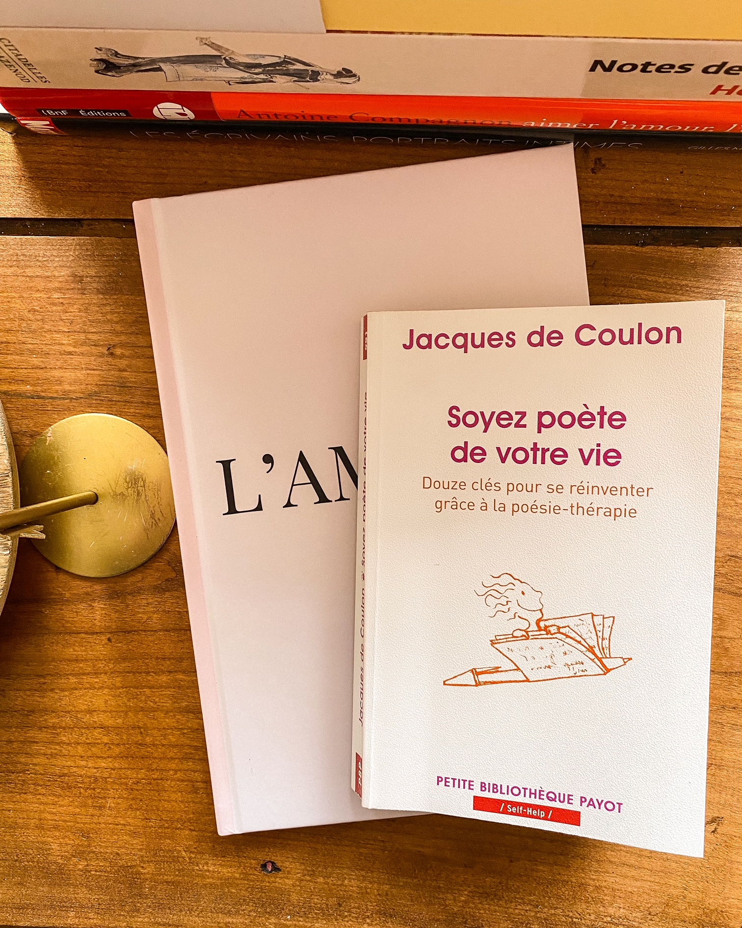 Soyez le poète de votre vie, de Jacques de Coulon : mieux vivre grâce à la poésie-thérapie